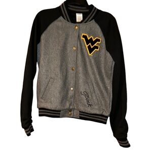 New Victoria’s Secret West Virginia Mountaineers WVU Varsity jacket size small